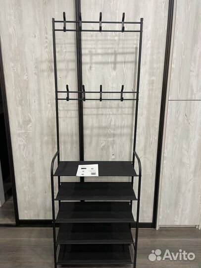 Вешалка с обувницей для прихожей