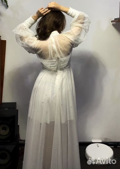 Платье свадебное вечернее выпускное