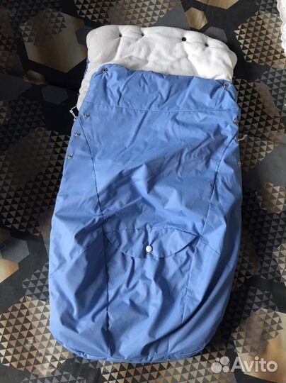 Зимний конверт в коляску