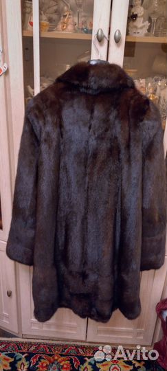 Шуба норковая Каляев 52р бабочка