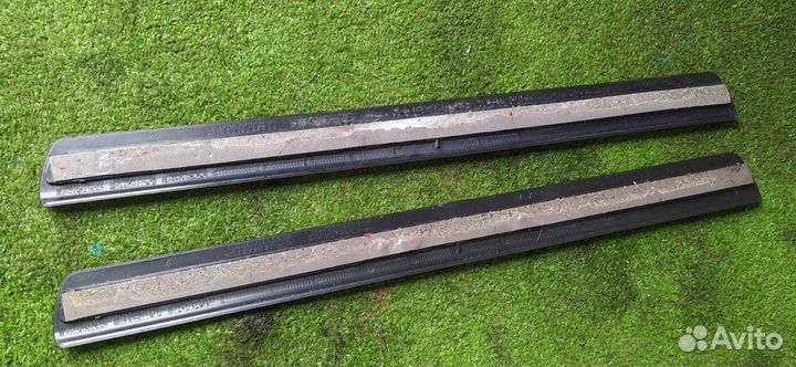 Накладки на порог салона пара передние Volvo V70