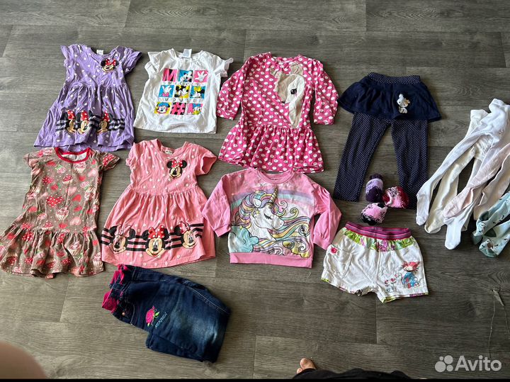 Детские вещи пакетом на девочку