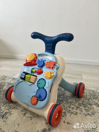 Каталка +игровой столик