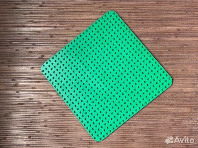 Lego duplo пластина зеленая 2304 38*38 Лего дупло