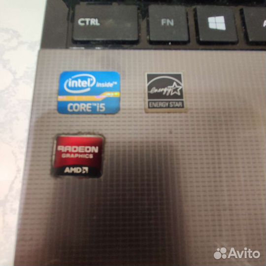 Ноутбук Intel i5, дискретная видеокарта Radeon