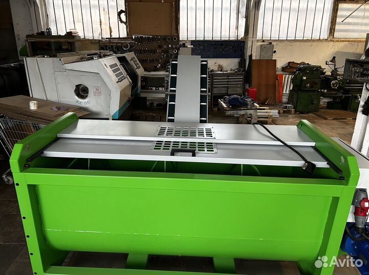 Лопастной Горизонтальный смеситель