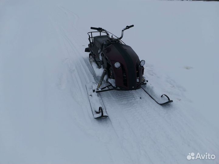 Самодельный снегоход