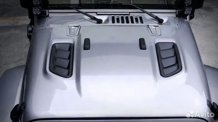 Новый капот на Jeep Wrangler JL