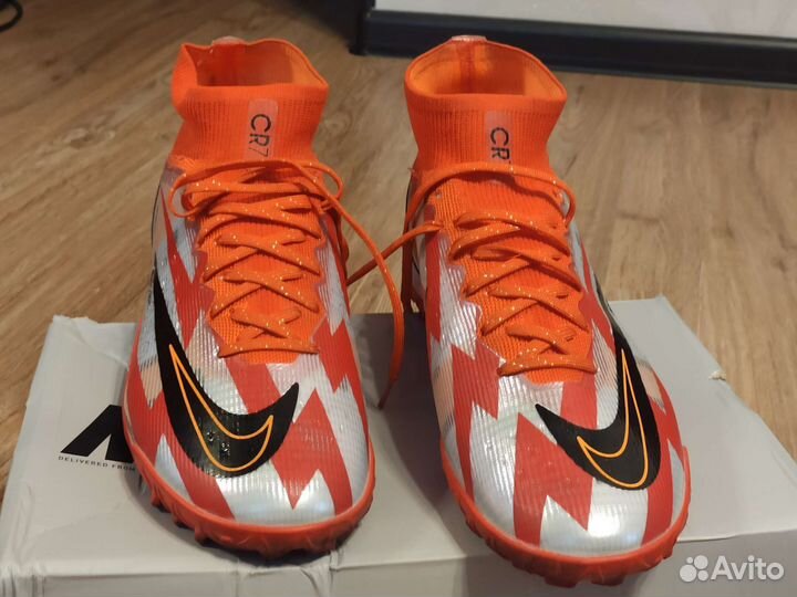 Бутсы сороконожки nike mercurial CR7, размер 42