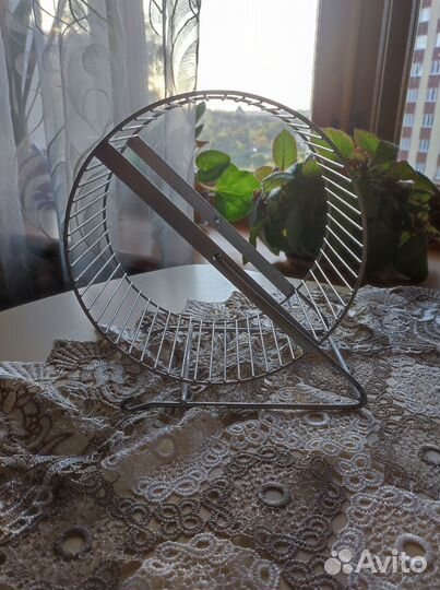 Колесо для грызуна металлическое