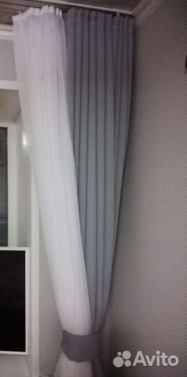 Шторы блэкаут 2шт новые