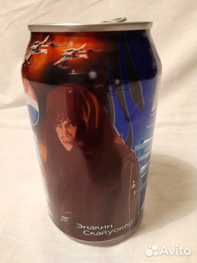 Сувенирная баночка Pepsi StarWars Энакин Скайуокер