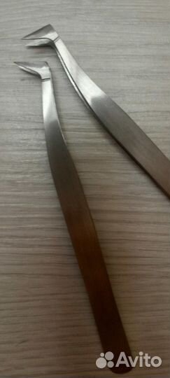 Профессиональные пинцеты для наращивания ресниц