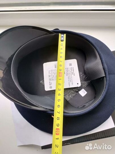 Фуражка офисная синяя