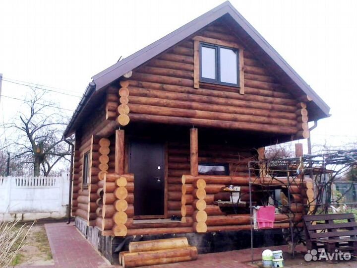 Дом из бревна