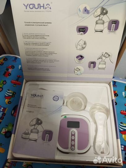 Молокоотсос youha электрический
