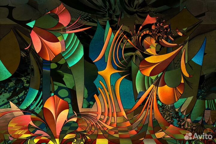 Абстракция в Ваш интерьер маслом на холсте