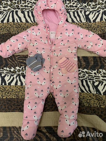 Одежда пакетом на девочку 74