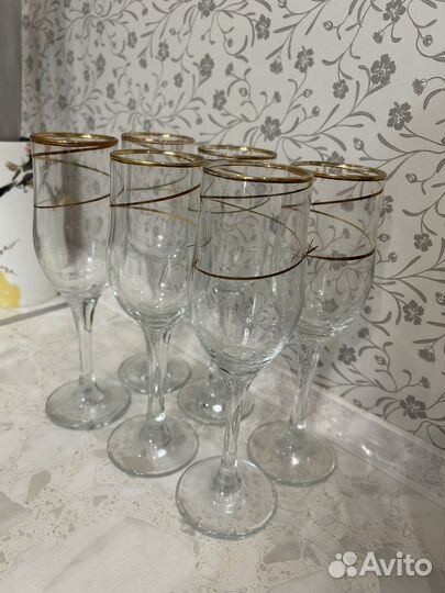 Фужеры 6шт