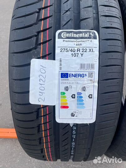 Continental PremiumContact 6 SSR 275/40 R22 107Y