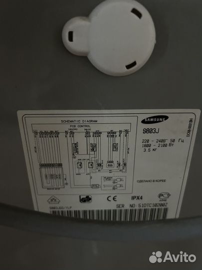 Стиральная машина samsung на запчасти