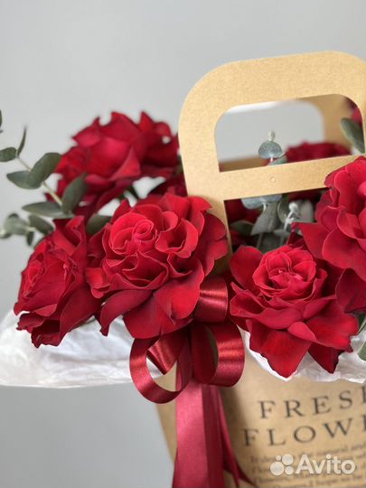 Букет из Французской розы, цветы с доставкой