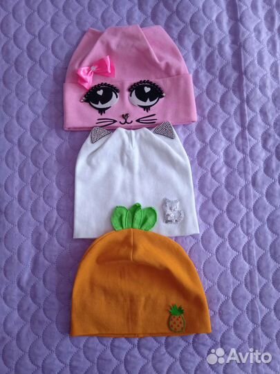 Шапочки для девочки