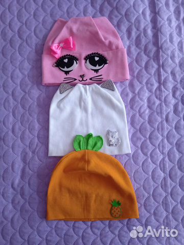 Шапочки для девочки