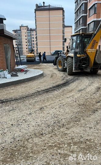 Асфальтирование дорог, парковок, участков