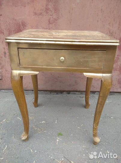 Столик тумбочка паталь в реставрацию