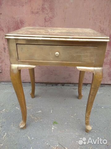 Столик тумбочка паталь в реставрацию