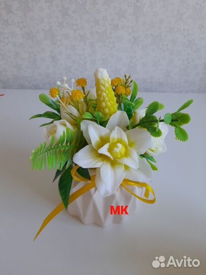 Букетики из мыла