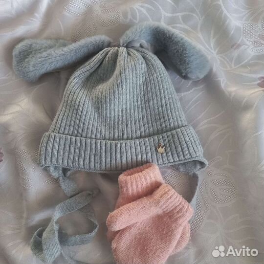 Зимняя шапочка для девочки