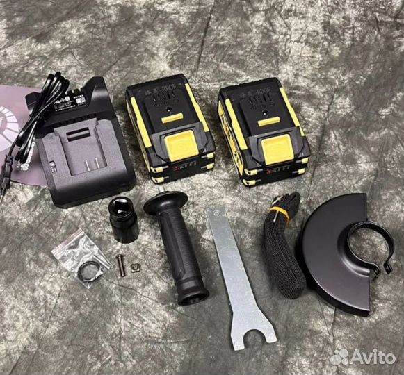 Набор инструментов 3 в 1, гайковерт, болгарка, шур