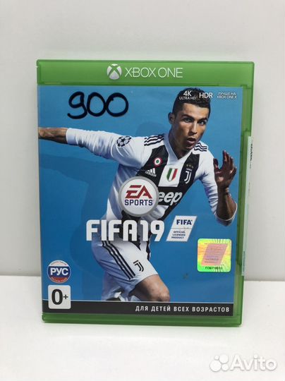 Диск Fifa 19 для Xbox One
