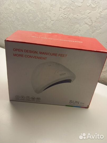 Лампа для ногтей новая