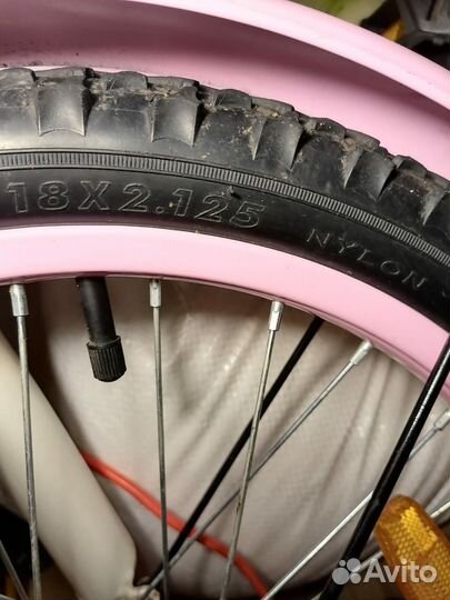 Велосипед детский 18 дюймов для девочки