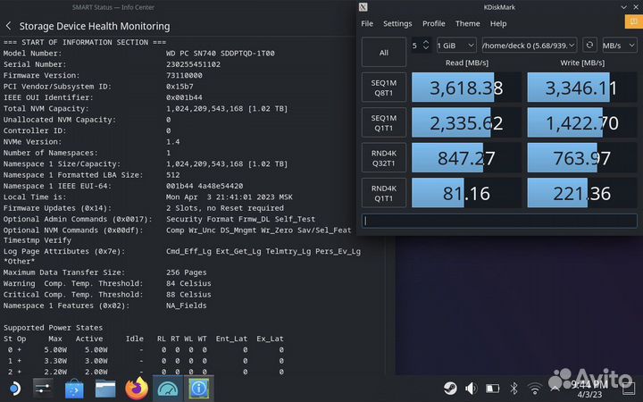 Новые Steam Deck Rev3 512GB/1TB/2TB, гарантия 30дн