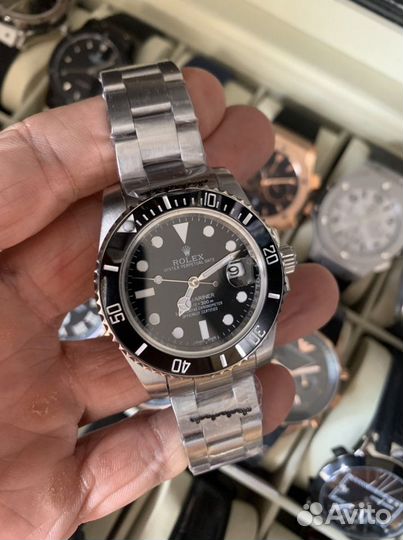 Часы Rolex submariner black 777