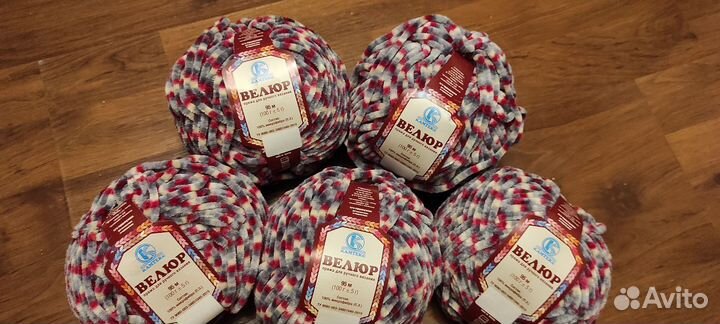 Пряжа велюр