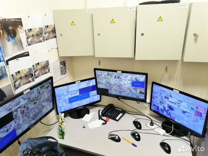 Видеонаблюдение ip камеры домофон скуд Установка