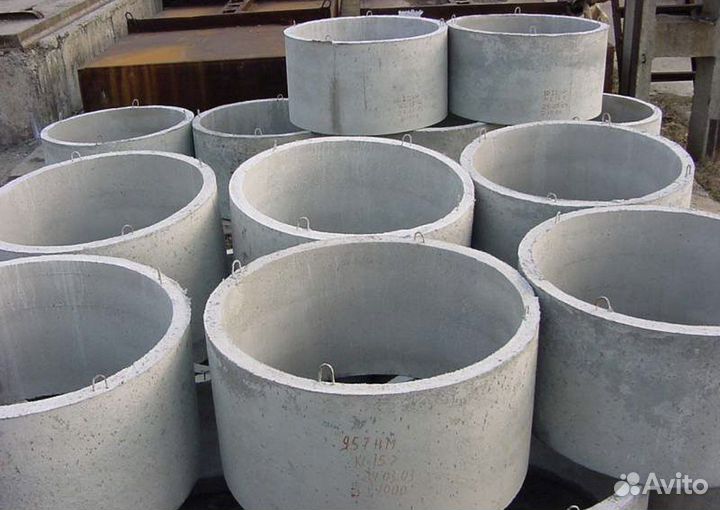 Кольца бетонные жби