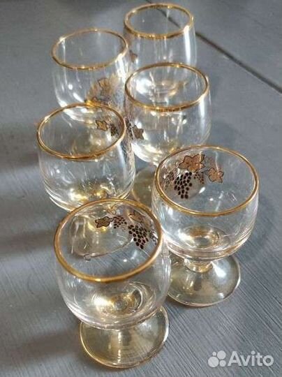 Винтажные рюмки СССР