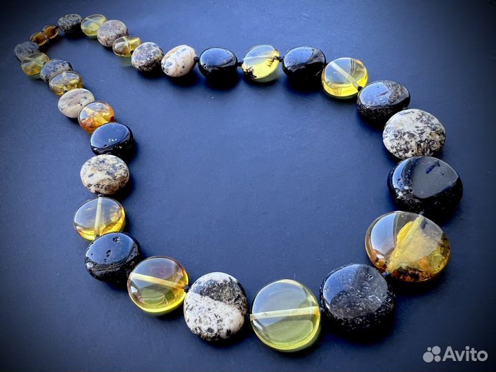 Бусы из янтаря