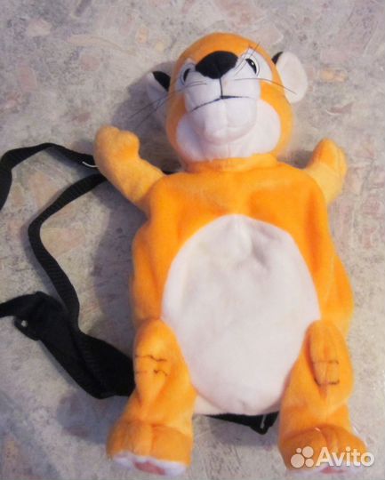 Рюкзачки детские. Мягкая игрушка