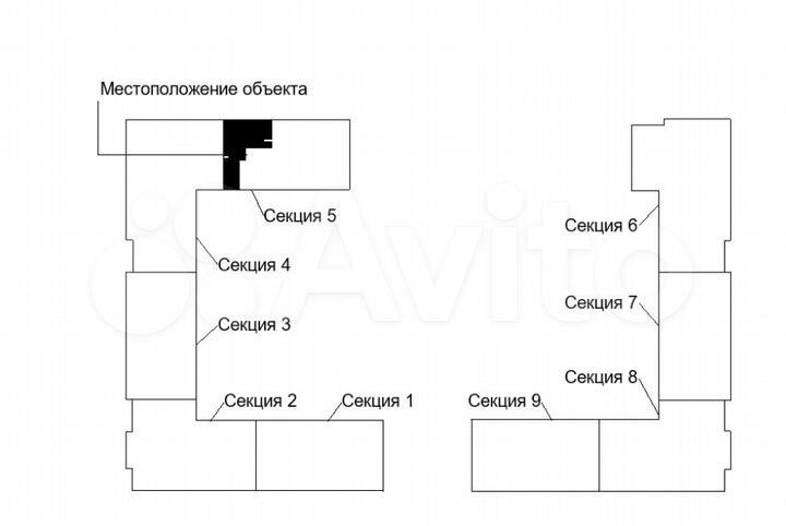 3-к. квартира, 82,2 м², 4/9 эт.
