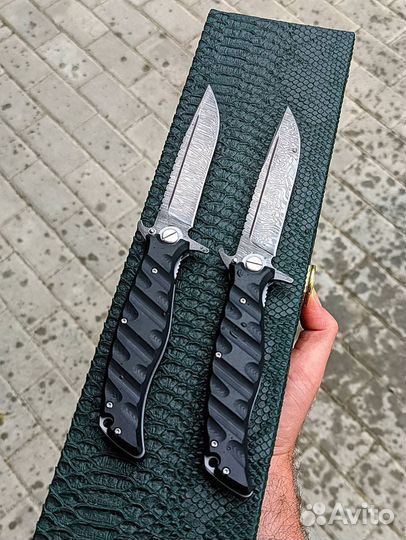 Нож из дамасской стали