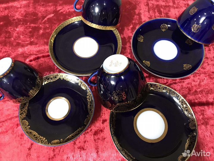 Чайные пары,кобальтовые,лфз,СССР