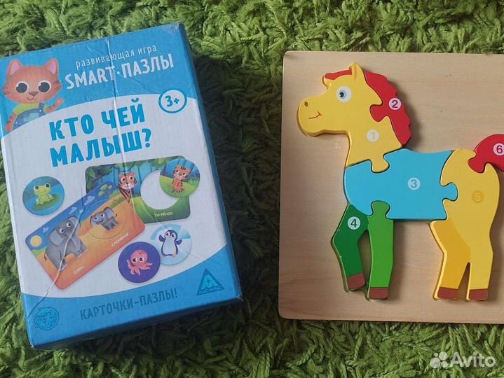 Развивающие игрушки и книжки 2-3 года