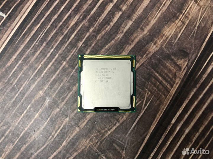 Процессор I5-750 4 ядра 4 потока LGA1156
